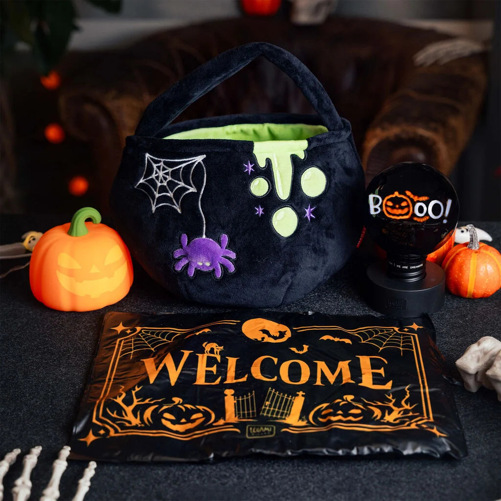 "Kessel" - Halloween-Tasche für „Süßes oder Saures?“