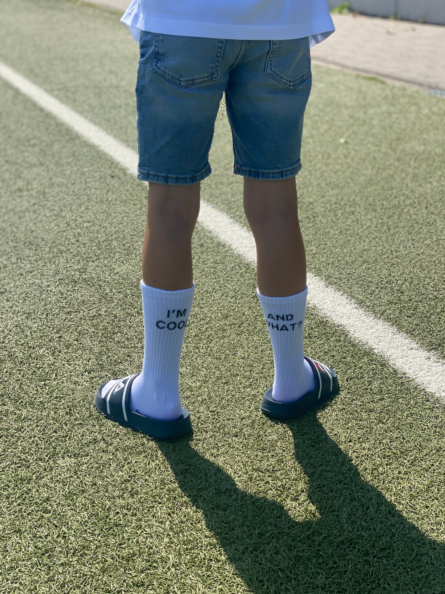 Socken "I'm cool. And what?"