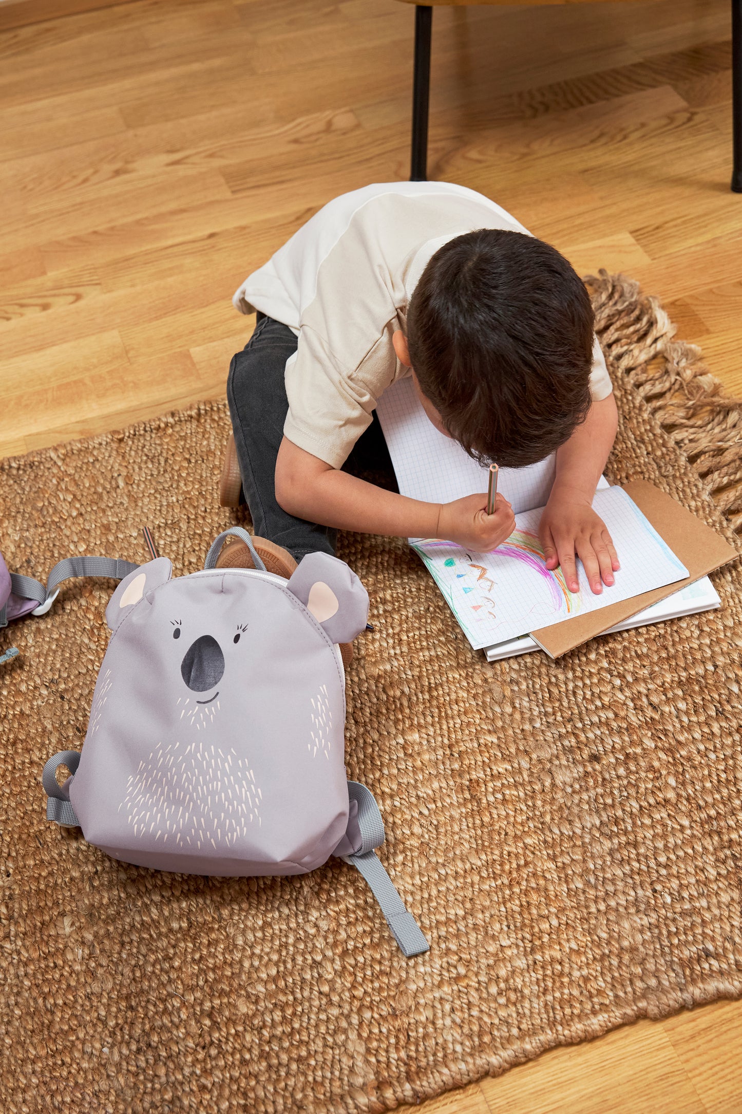 Kindergartenrucksack "Tiny", Koala, grau