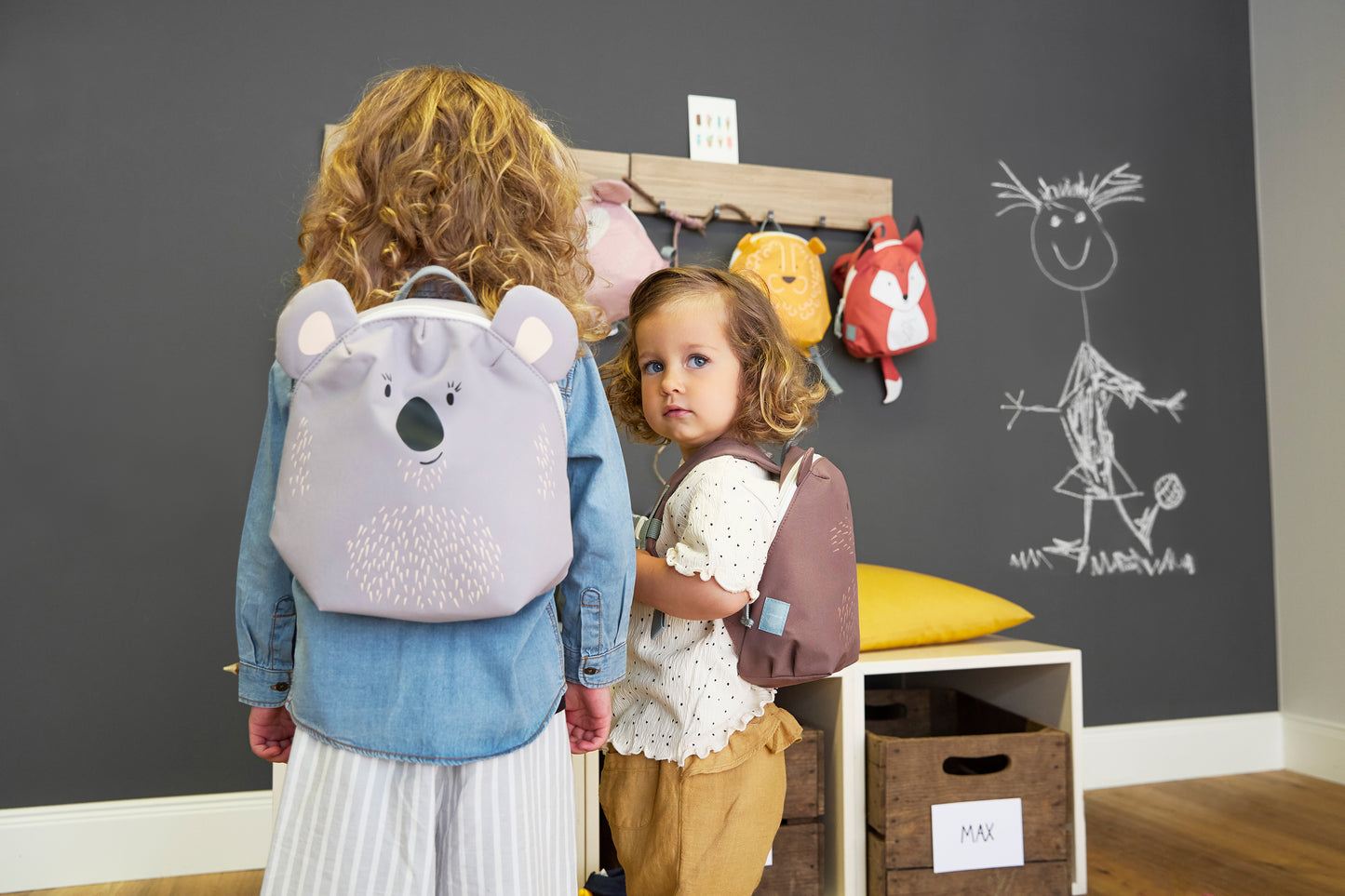 Kindergartenrucksack "Tiny", Koala, grau