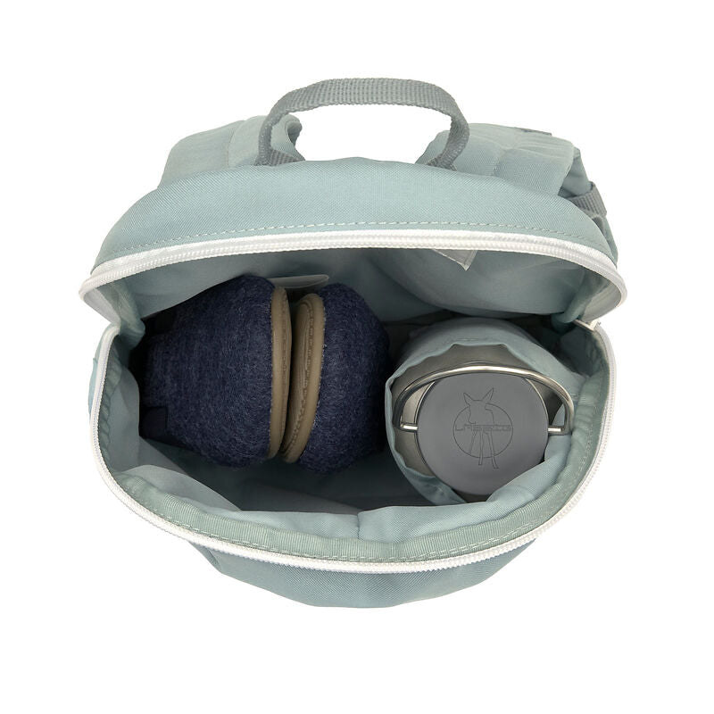 Kindergartenrucksack "Tiny", Pinguin, hellblau