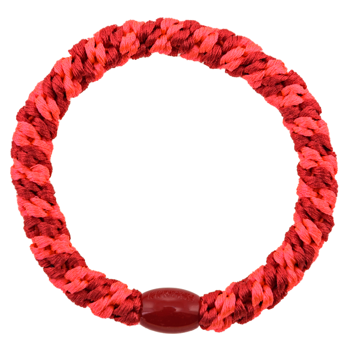 KKNEKKI red neon pink stripe