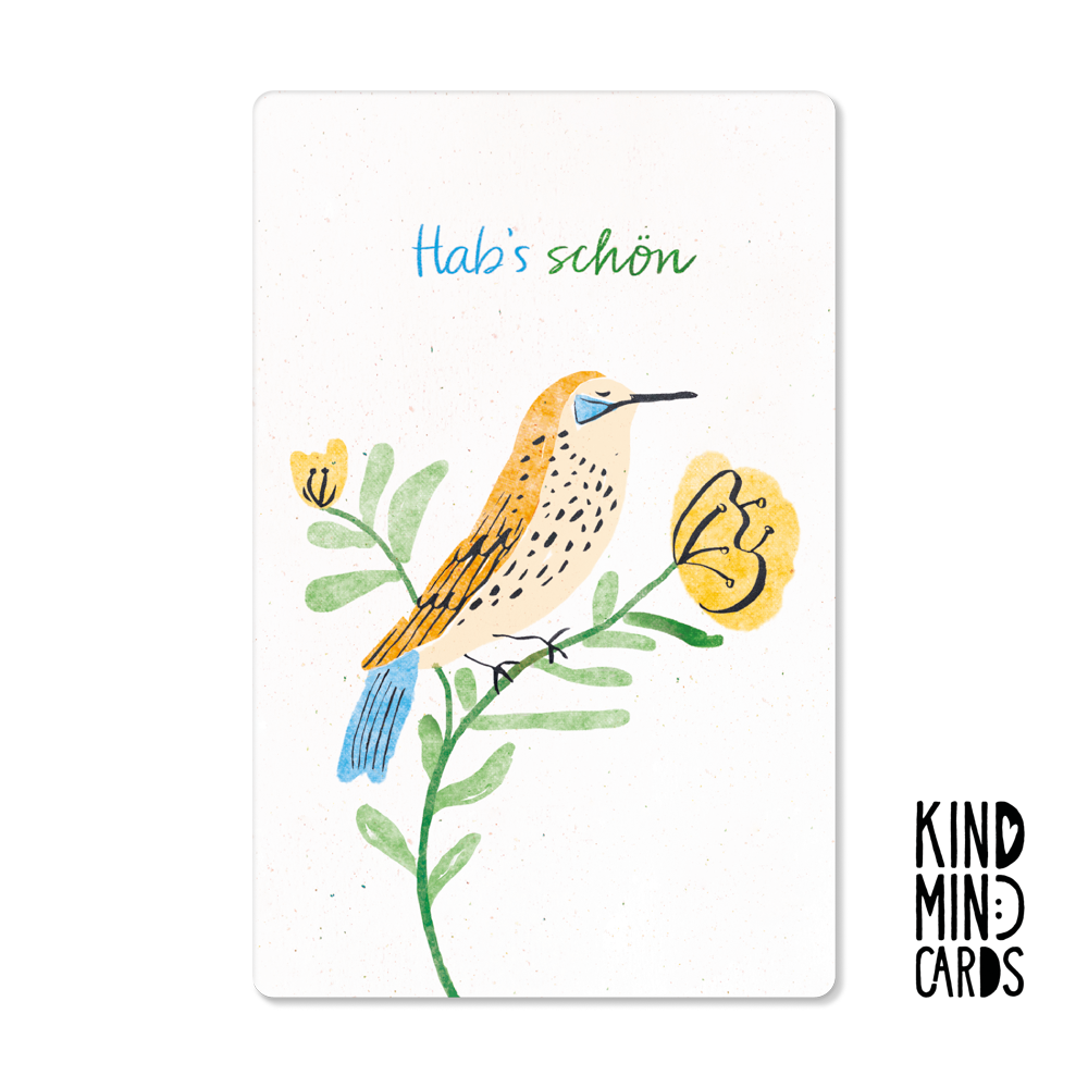 Postkarte "Hab's schön"