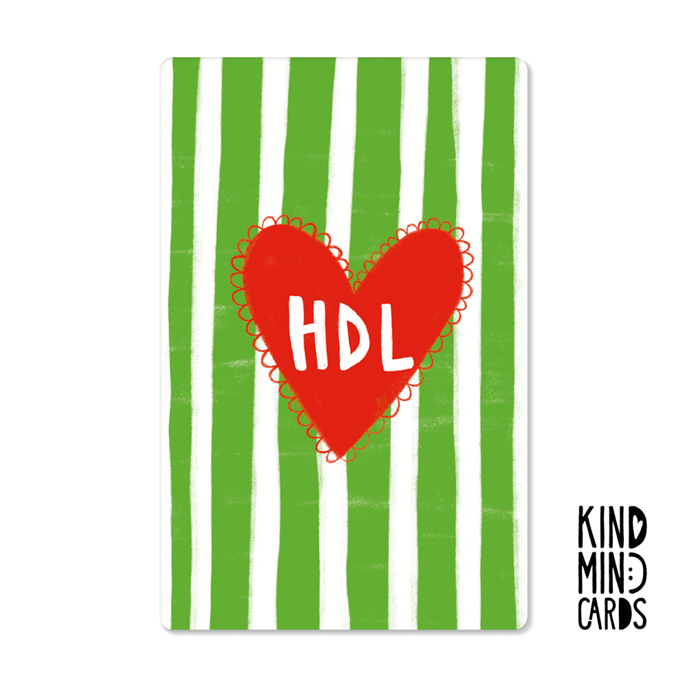 Postkarte "HDL"