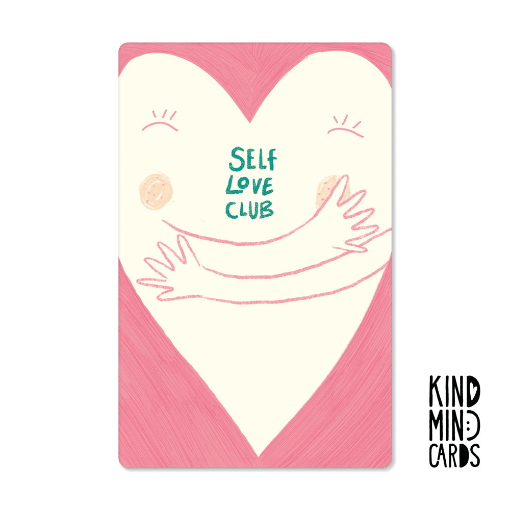 Postkarte "Self Love Club"