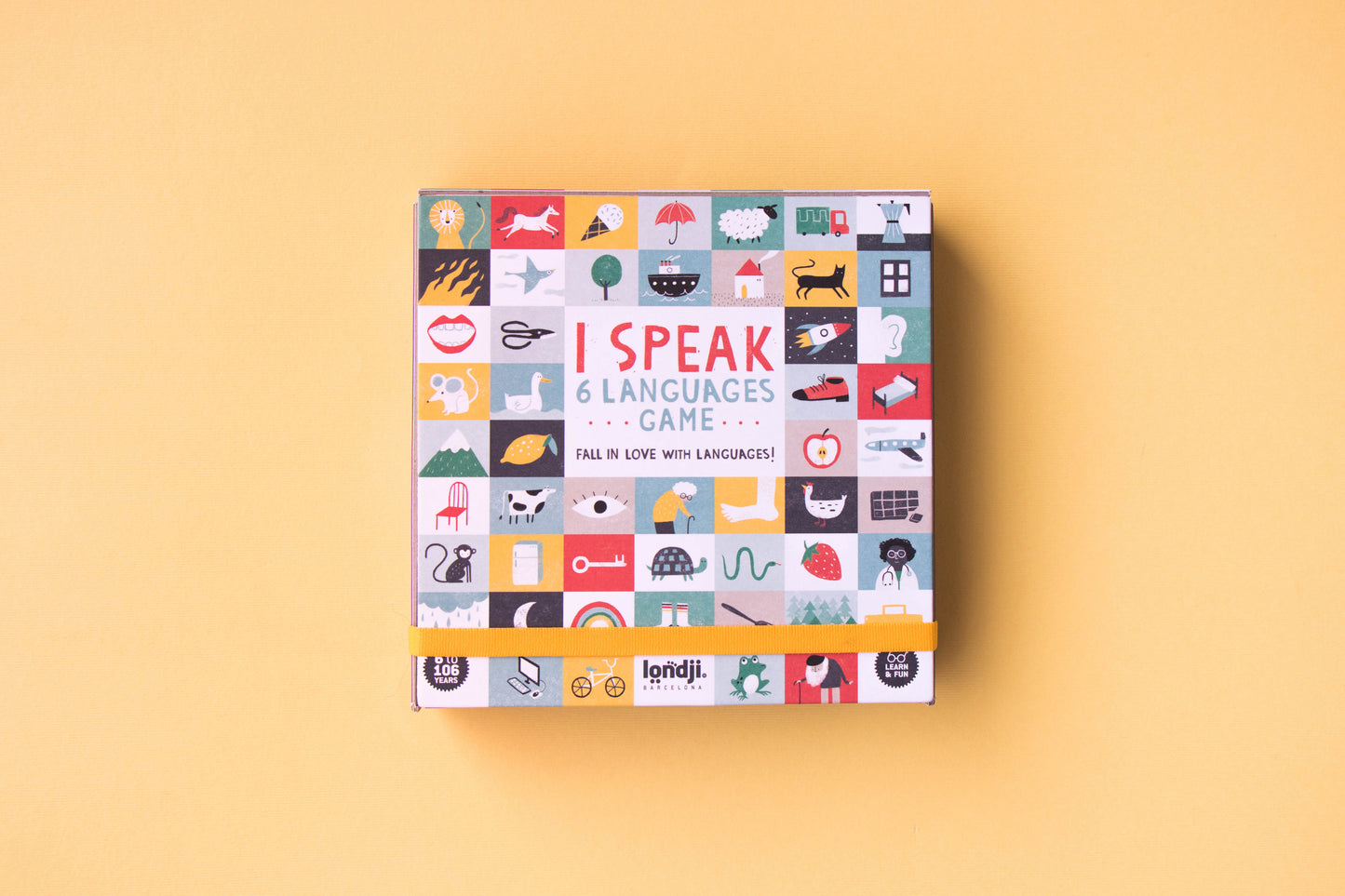 Spiel "I speak 6 Languages", ab 6/7 Jahren