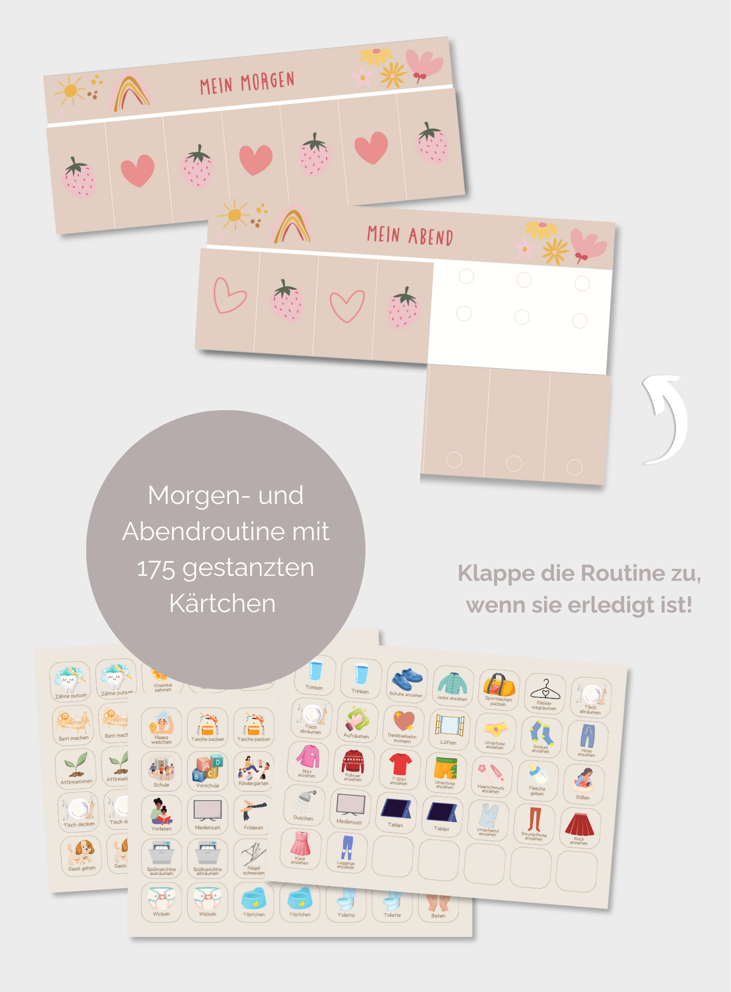 Morgen- und Abendroutine Set LOVE