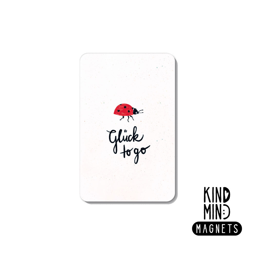 Magnet "Glück to go"