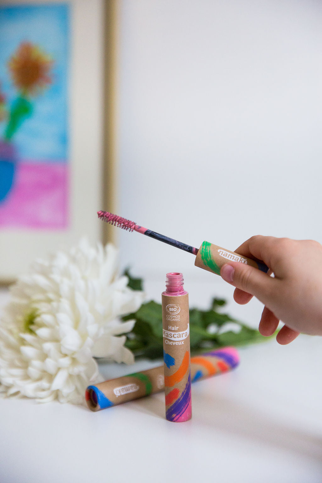 Kinder Haarmascara, grün