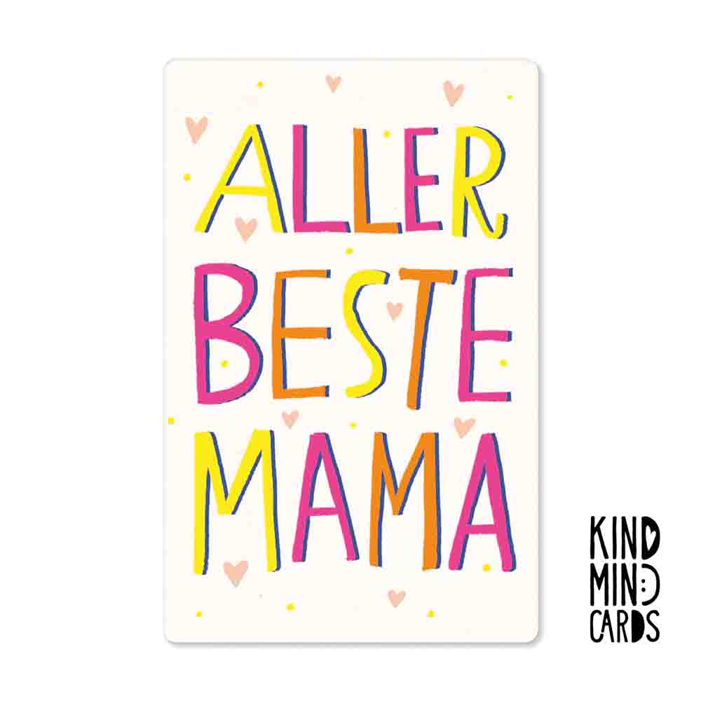 Postkarte "Allerbeste Mama"