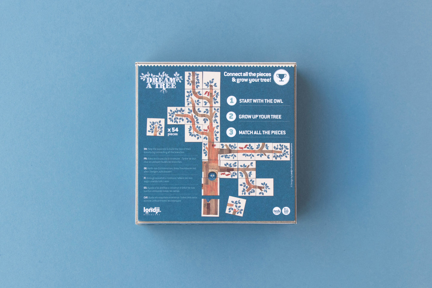 Mini Spiel "Dream a tree?", von 3 bis 103 Jahre