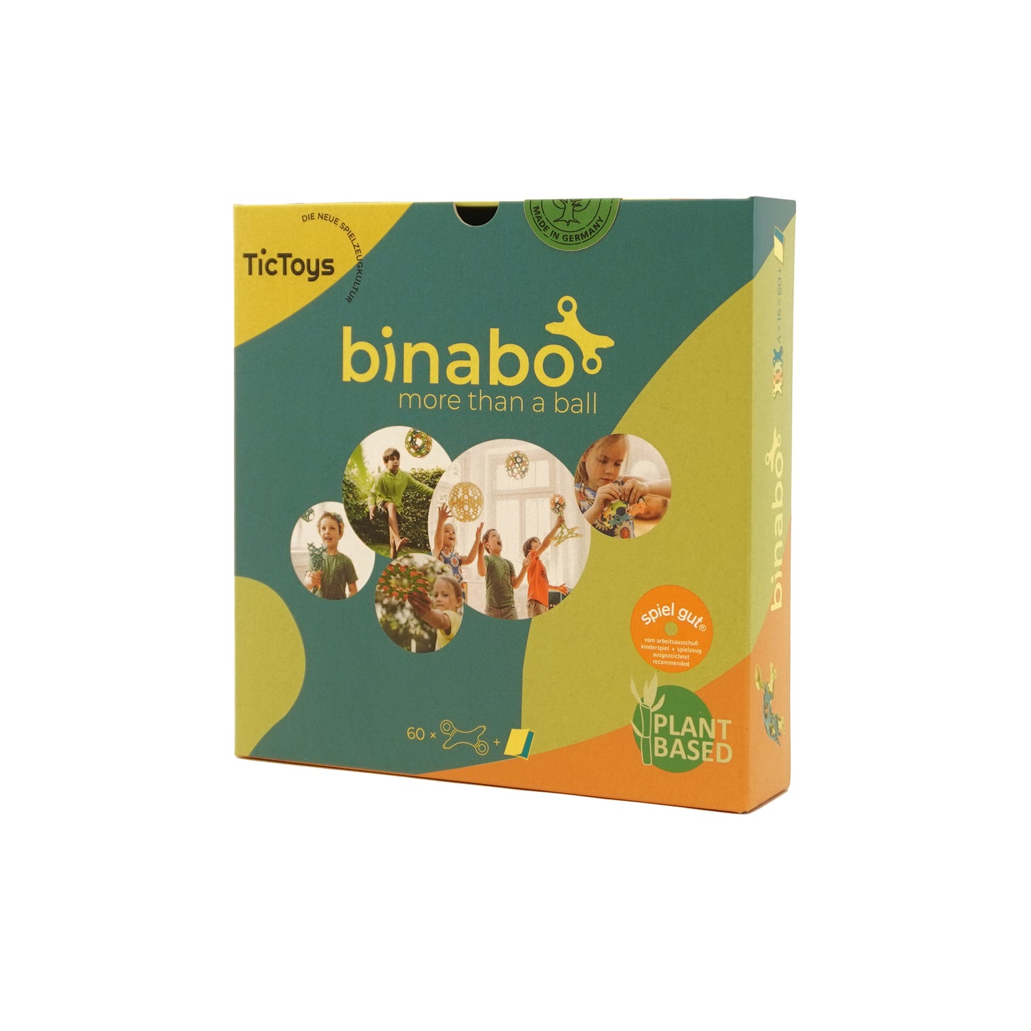 binabo – mehr als ein Ball (60 Chips - 4-Farbig)