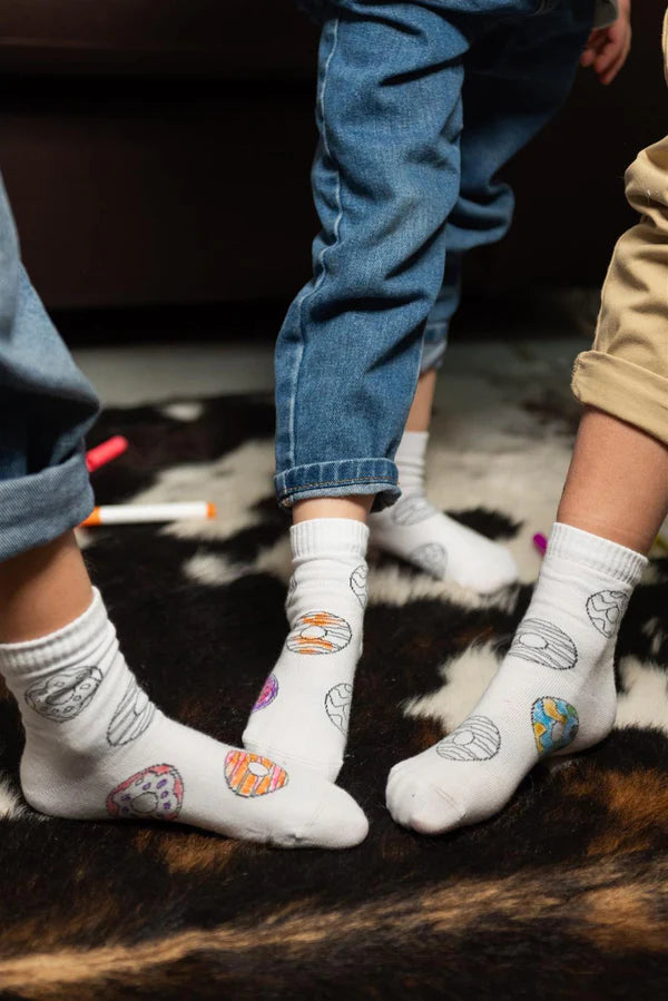 Color-Me Kindersocken "Donuts"