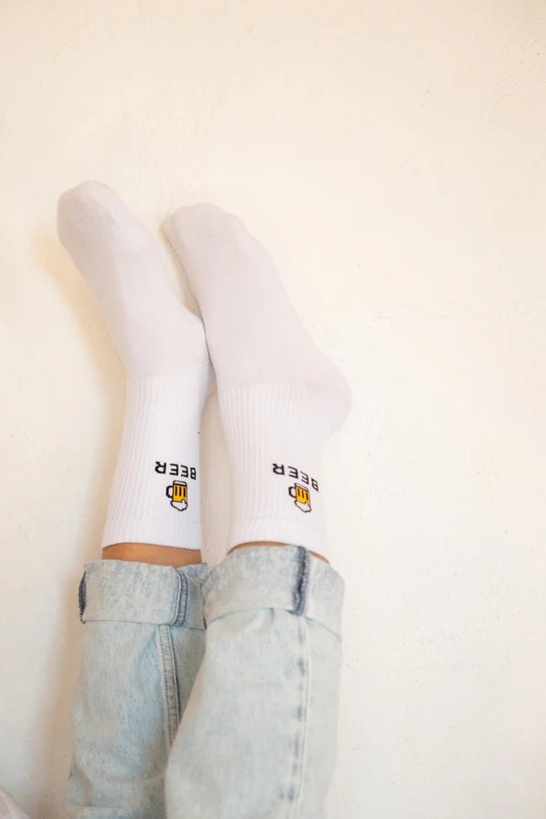 Socken "BEER"