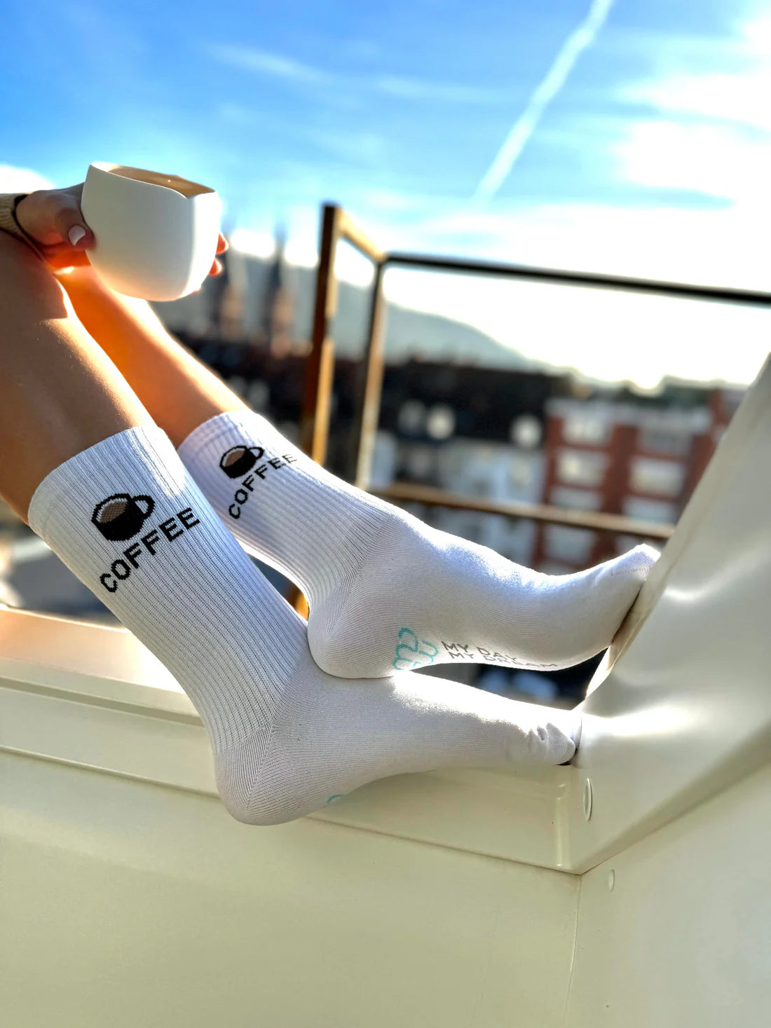 Socken "COFFEE"