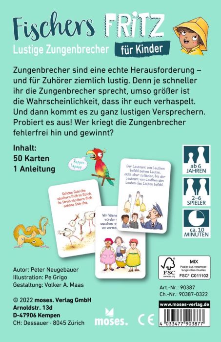 Fischers Fritz - Lustige Zungenbrecher für Kinder