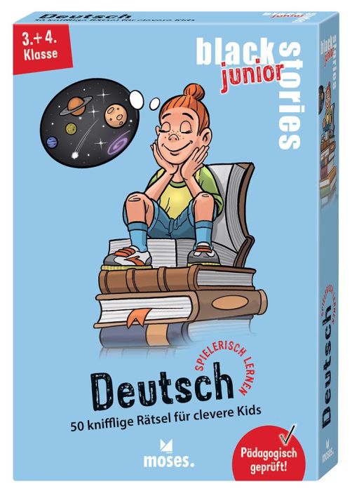black stories junior - DEUTSCH Spielerisch lernen