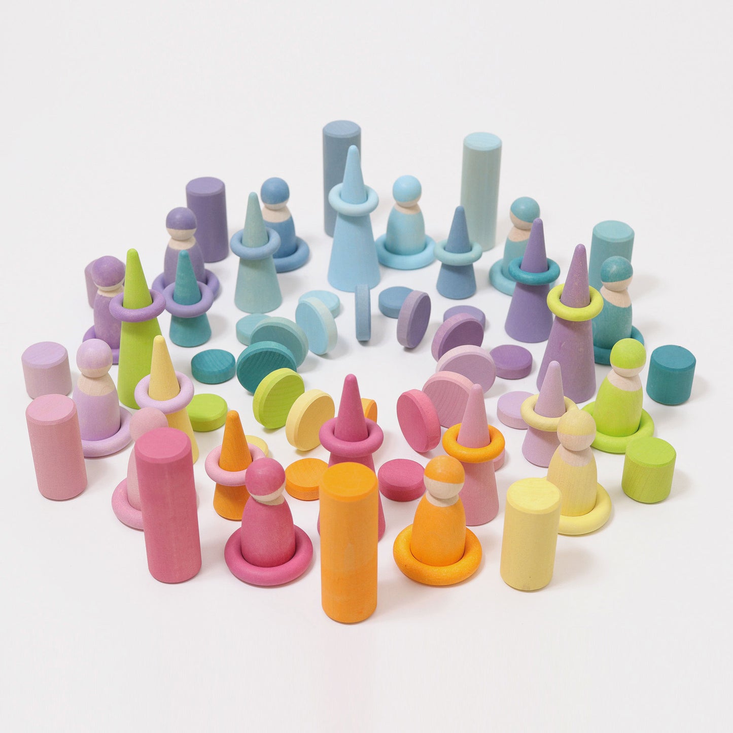 Bauringe Pastell