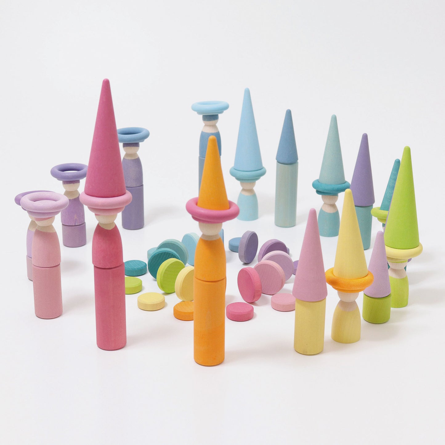 Bauringe Pastell