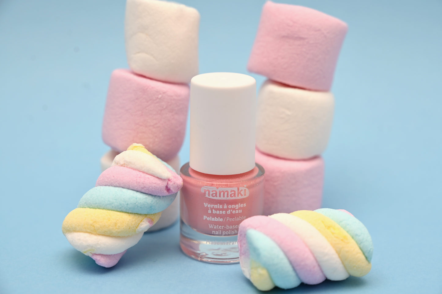 Kinder Nagellack | pink glitter