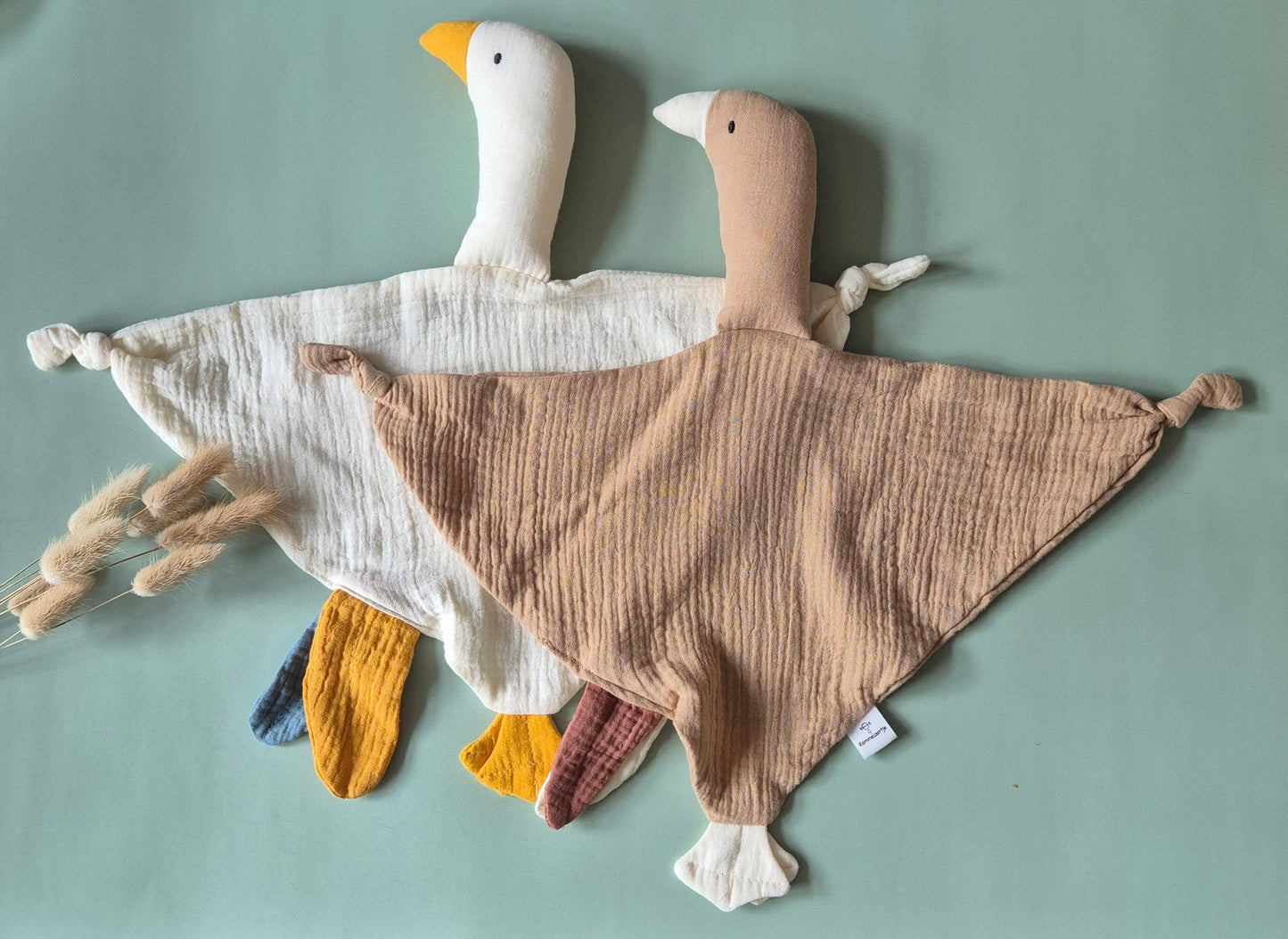 Gänse-Plüschtier für Babys - Weiß