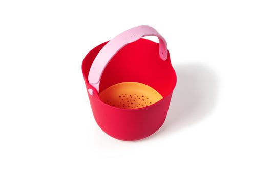 Sandspielzeug Eimer "Bucki", cherry