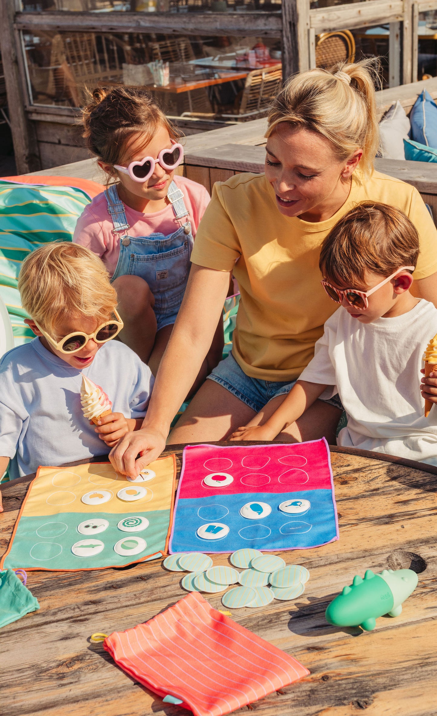 2-in-1-Reisespiel "Bingo/ Lotocolor"