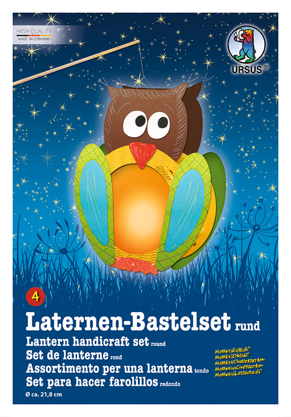 Laternen-Bastelset "Eule"