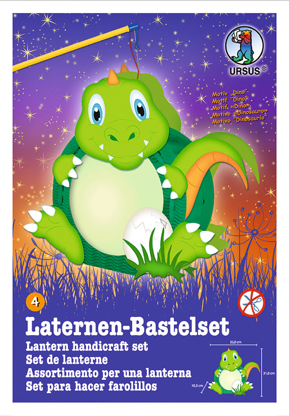 Laternen-Bastelset "Dino"