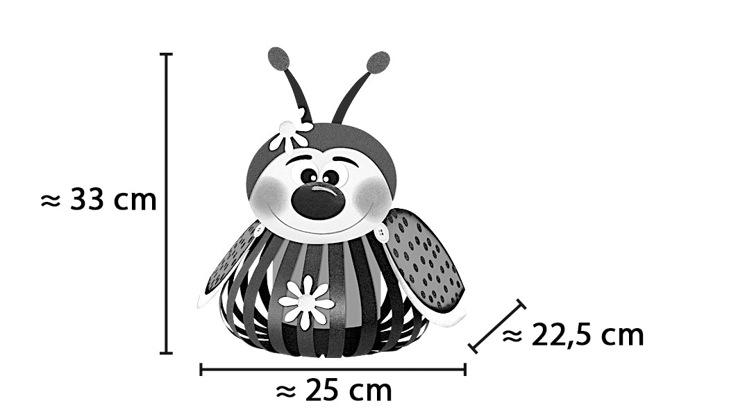 Laternen-Bastelset "Marienkäfer"