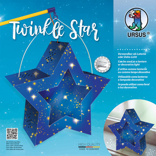 Laternen-Bastelset "Twinkle Star - Sternenhimmel"