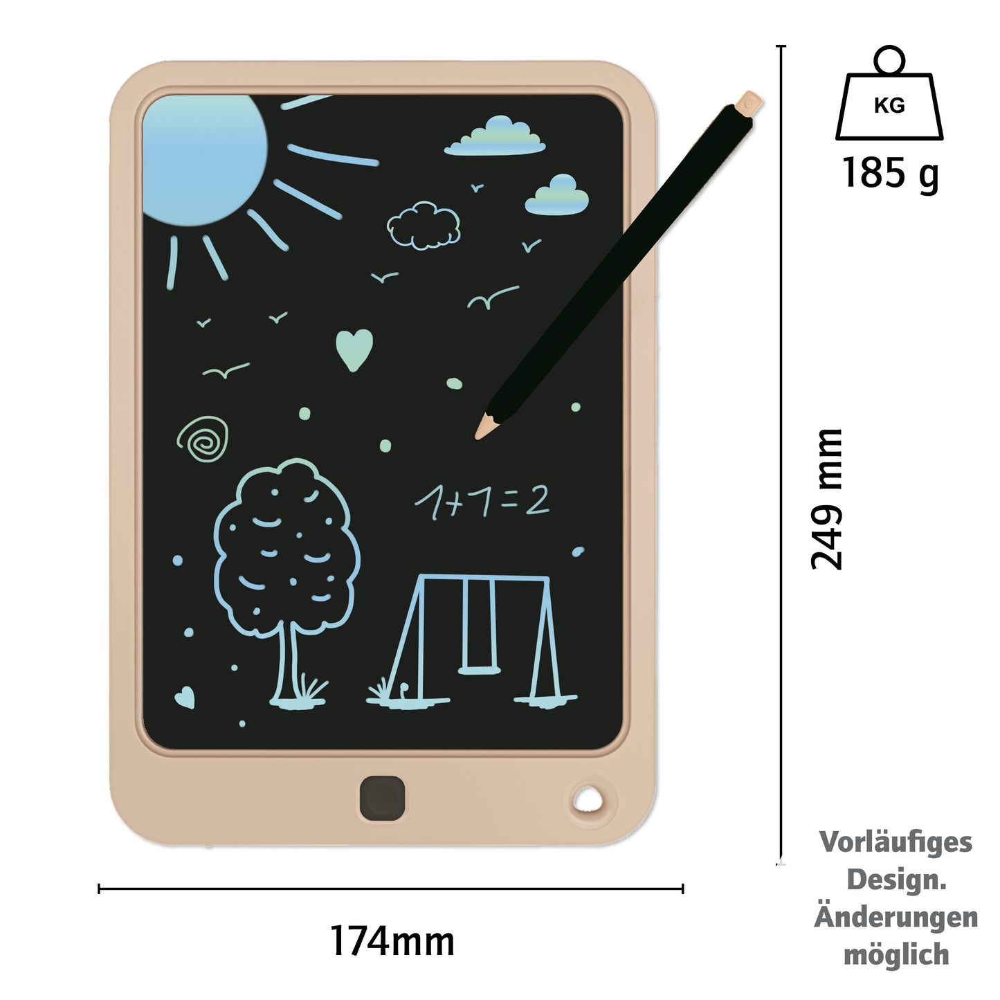 LCD Zaubermaltafel "Leo-Pad"