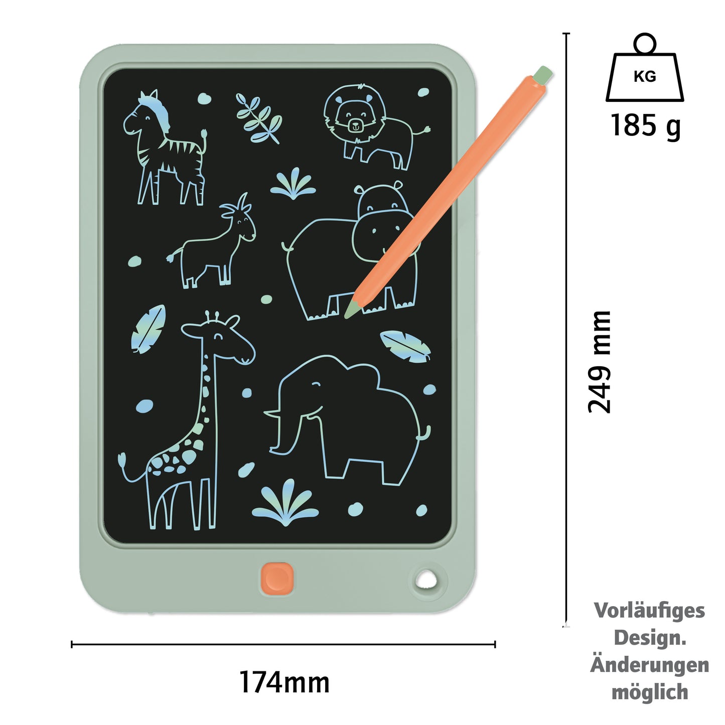 LCD Zaubermaltafel "Safari-Pad"
