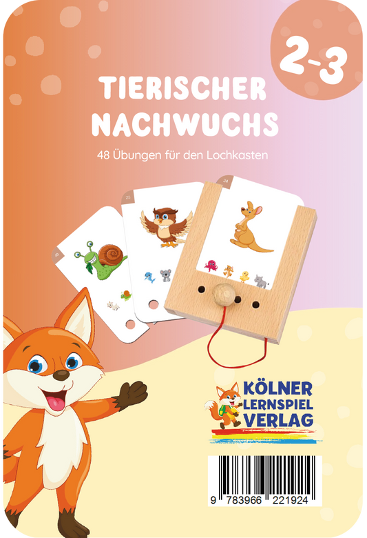 Kartensatz: Tierischer Nachwuchs (2-3 Jahre)