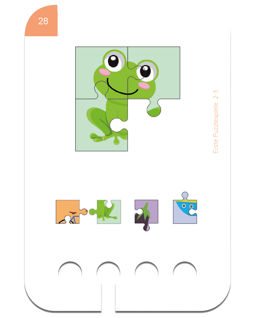 Kartensatz: Erste Puzzlespiele (2-3 Jahre)