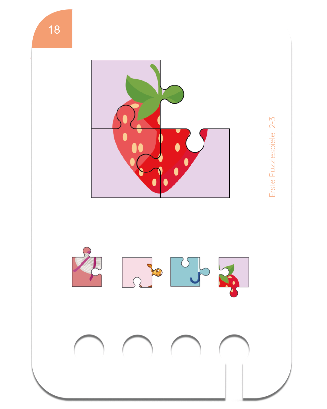 Kartensatz: Erste Puzzlespiele (2-3 Jahre)
