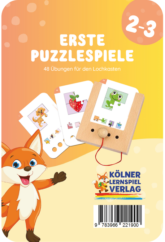 Kartensatz: Erste Puzzlespiele (2-3 Jahre)
