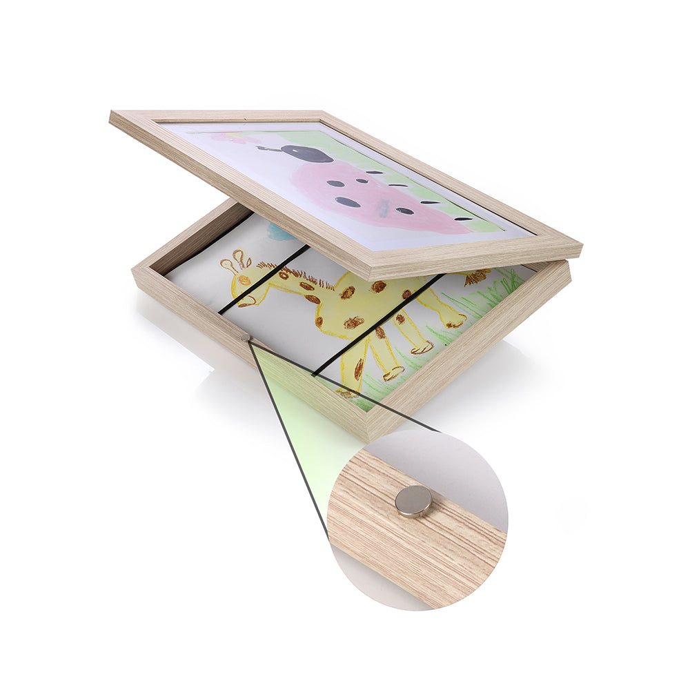 Kinderkunst Bilderrahmen, natur