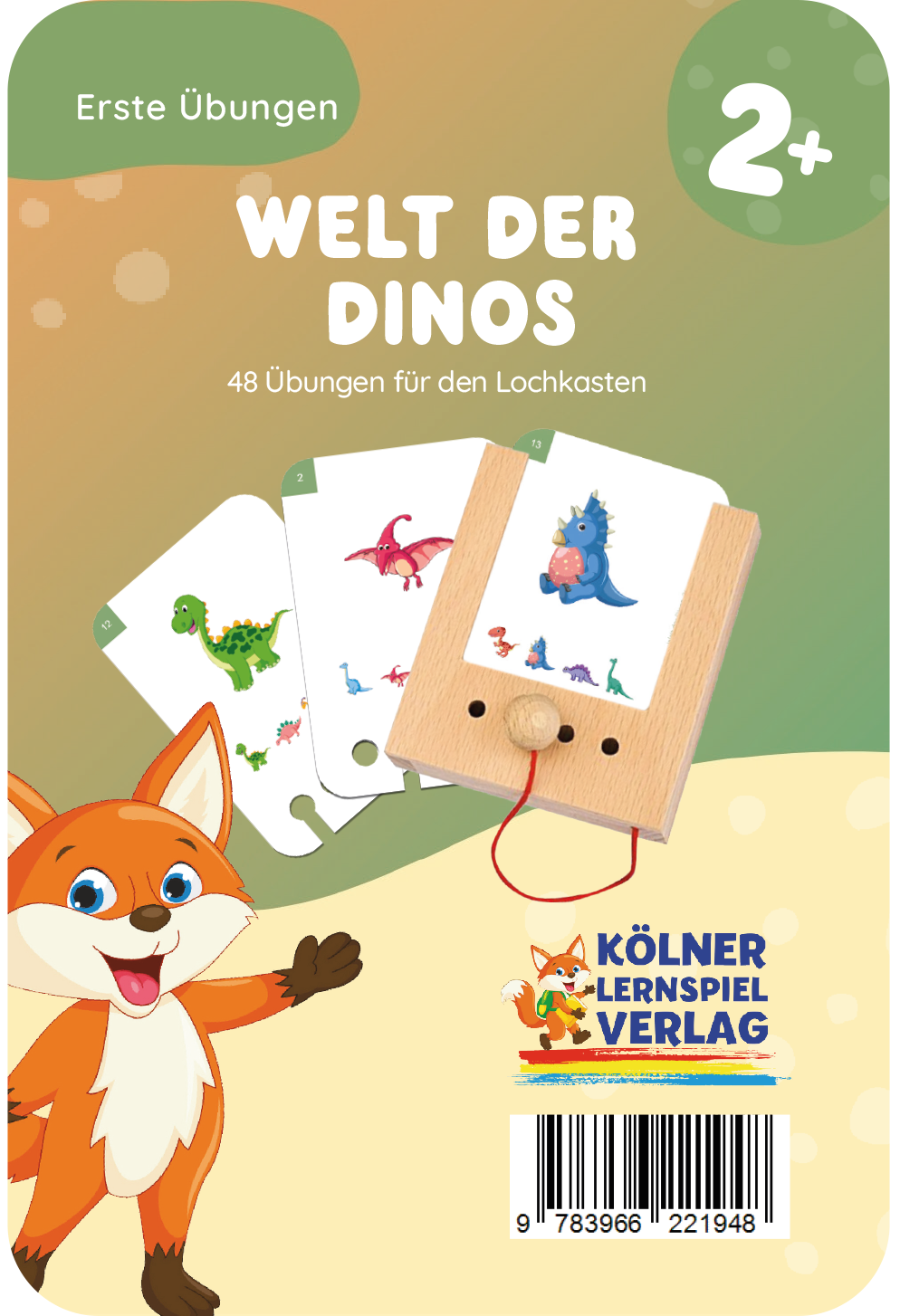 Kartensatz: Erste Übungen - Welt der Dinos (2+)