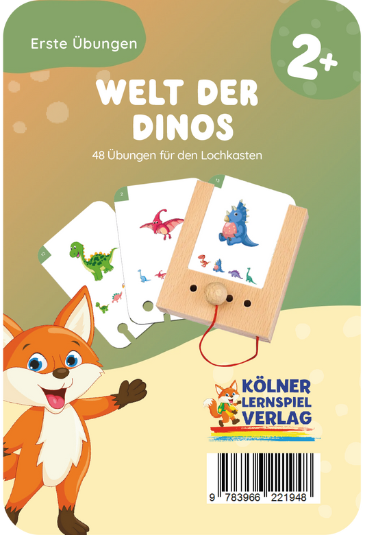 Kartensatz: Erste Übungen - Welt der Dinos (2+)