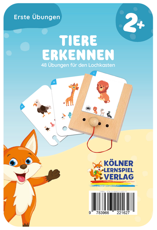 Kartensatz: Erste Übungen - Tiere erkennen (2+)