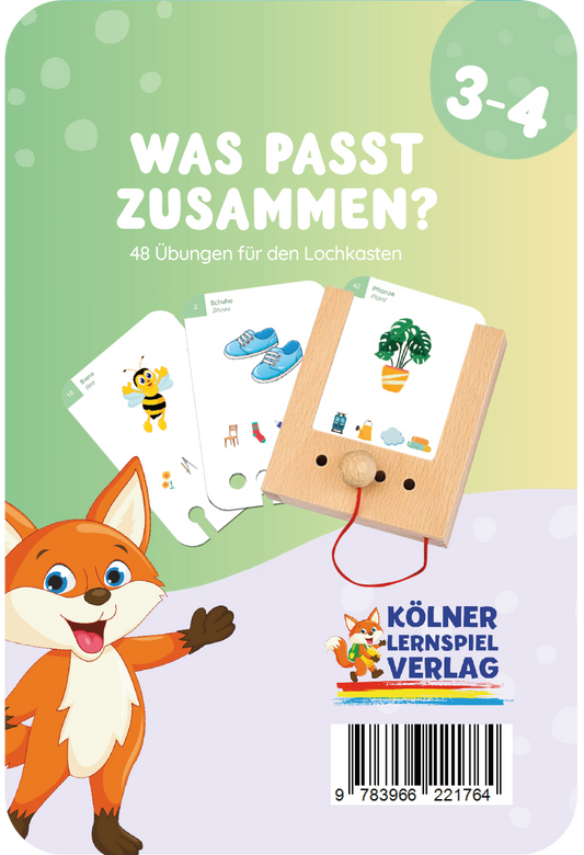 Kartensatz: Was passt zusammen? (3-4 Jahre)