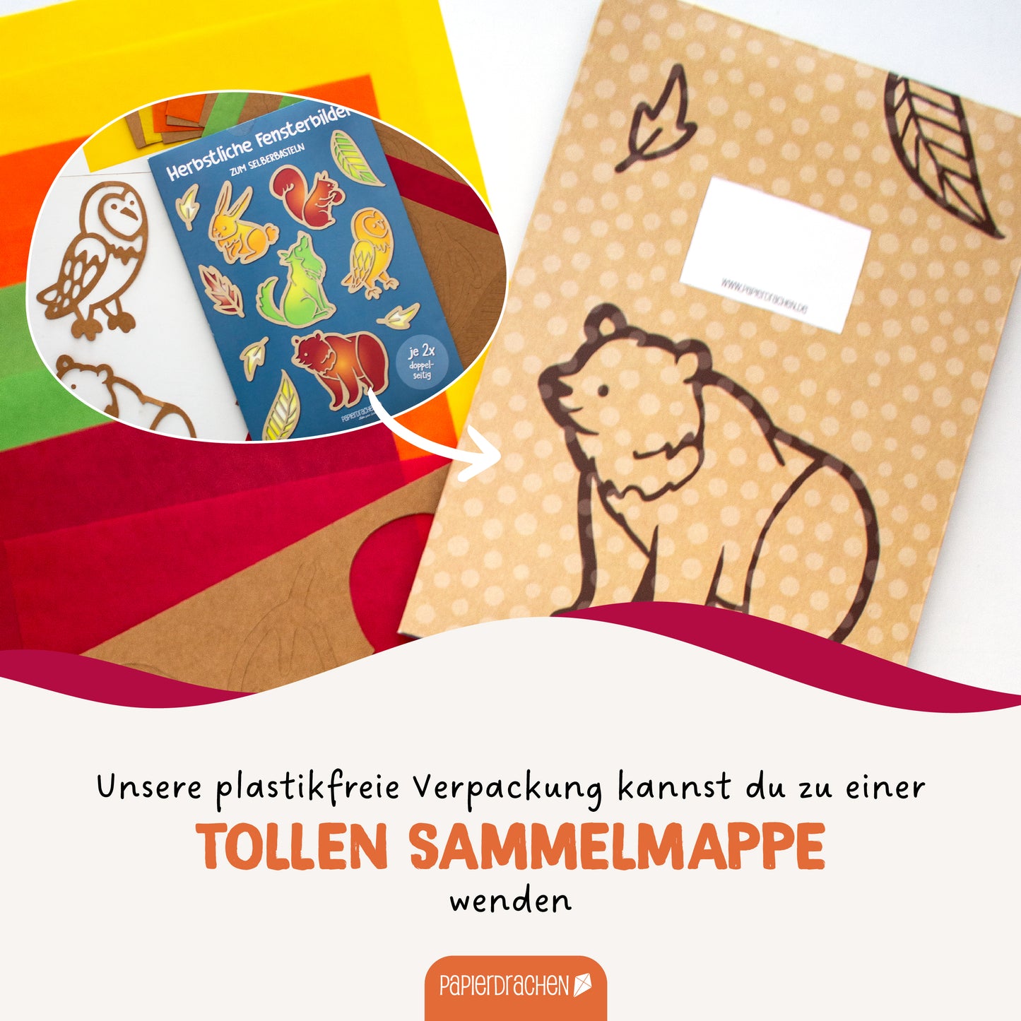 Fensterbilder – Waldtiere Sketch