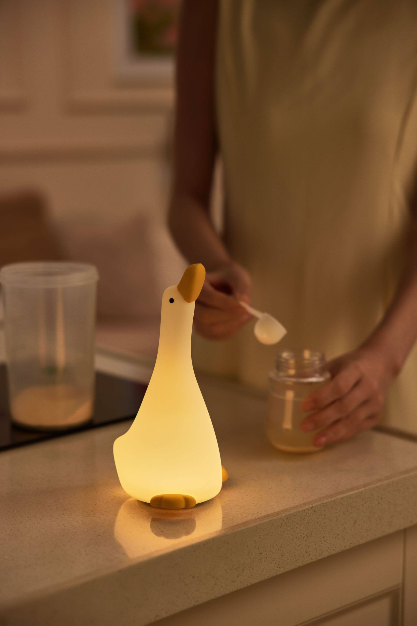 Nachtlicht "Goose" mit 3 Helligkeitsstufen und Timer