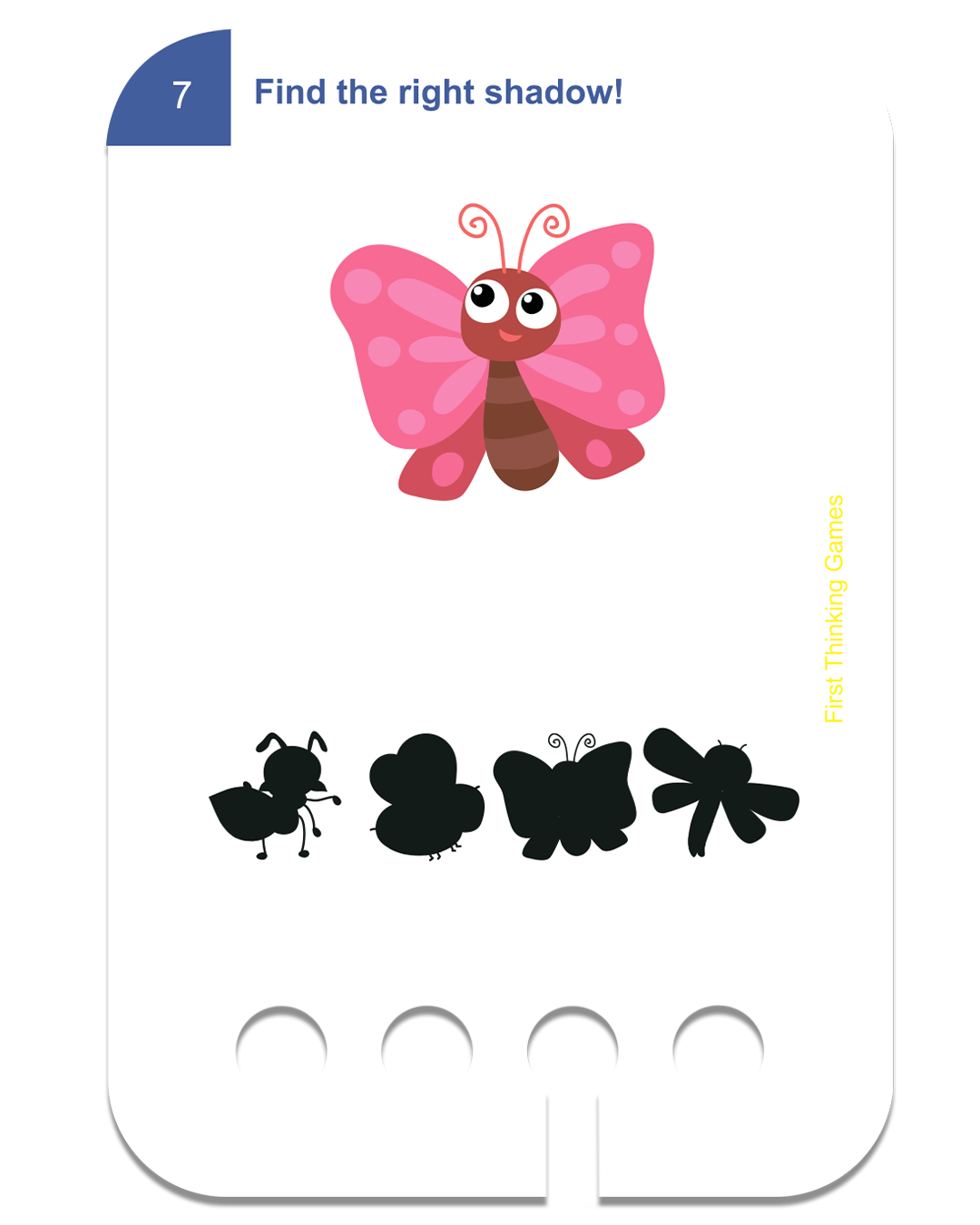 Kartensatz: Erste Denkspiele (3+)