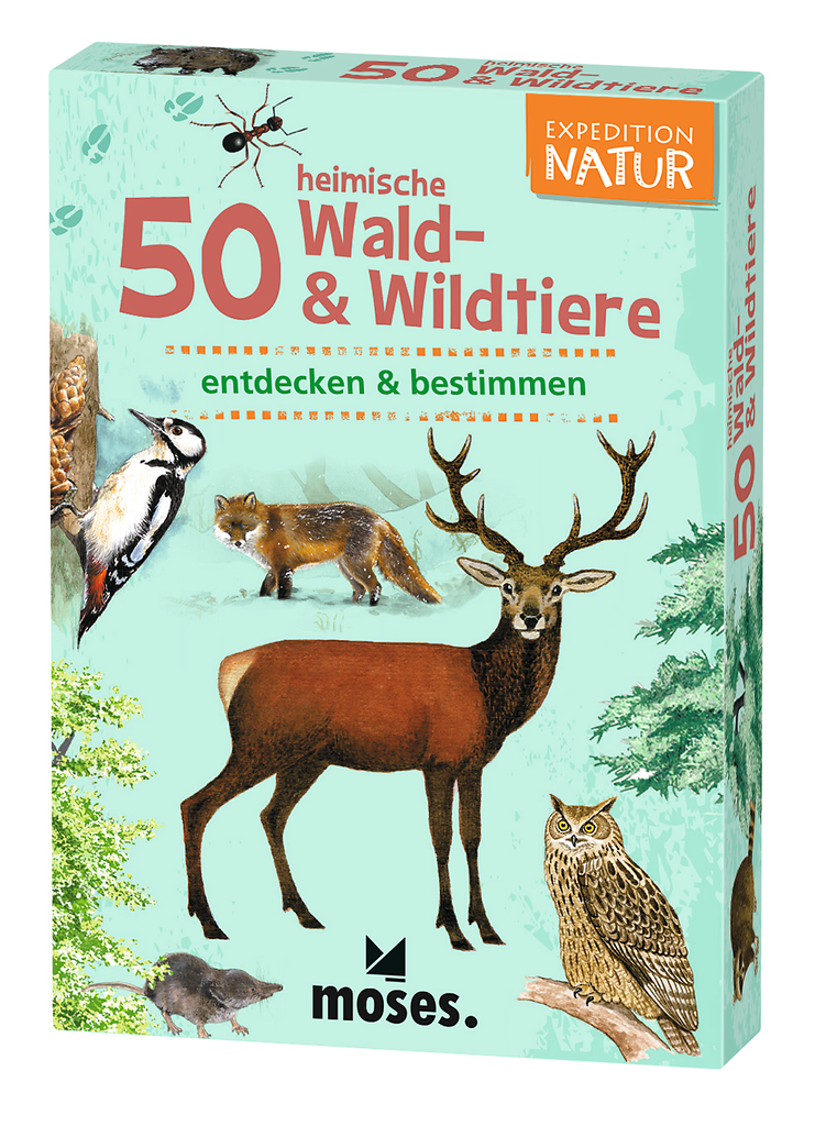 Expedition Natur - 50 heimische Wald- und Wildtiere