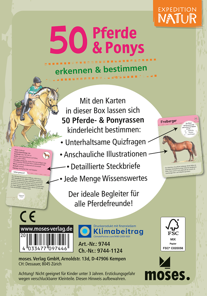 Expedition Natur - 50 Pferde & Ponys