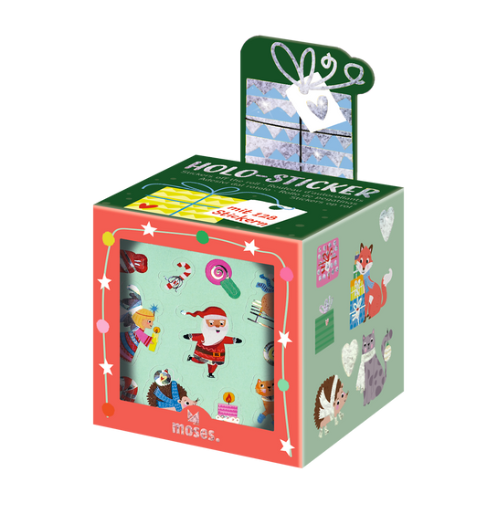 Sticker von der Rolle "Weihnachtsfreude"