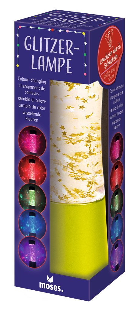 Glitzerlampe