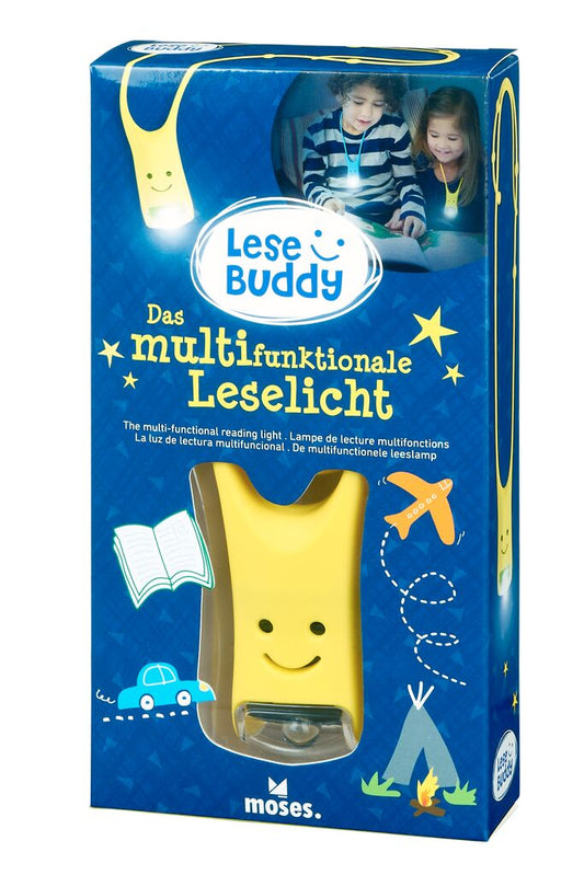 Lese Buddy - Das multifunktionale Leselicht gelb